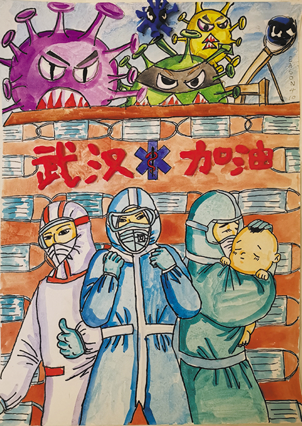 在徐汇区学生绘画书法摄影作品比赛中获得多个奖项-上海中学国际部